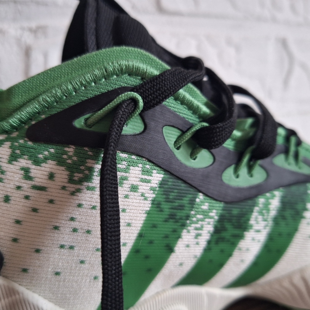 Adidas Trae Young 3 Off White Preloved Green 착용 스타일 - 6