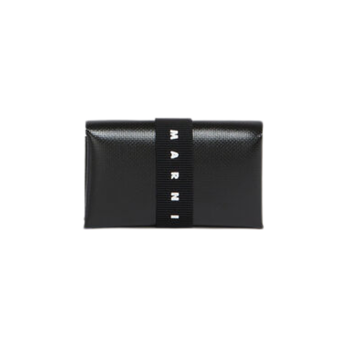 PFMI0007U10-P5769-00N99 Marni Logo Strap Wallet Black
