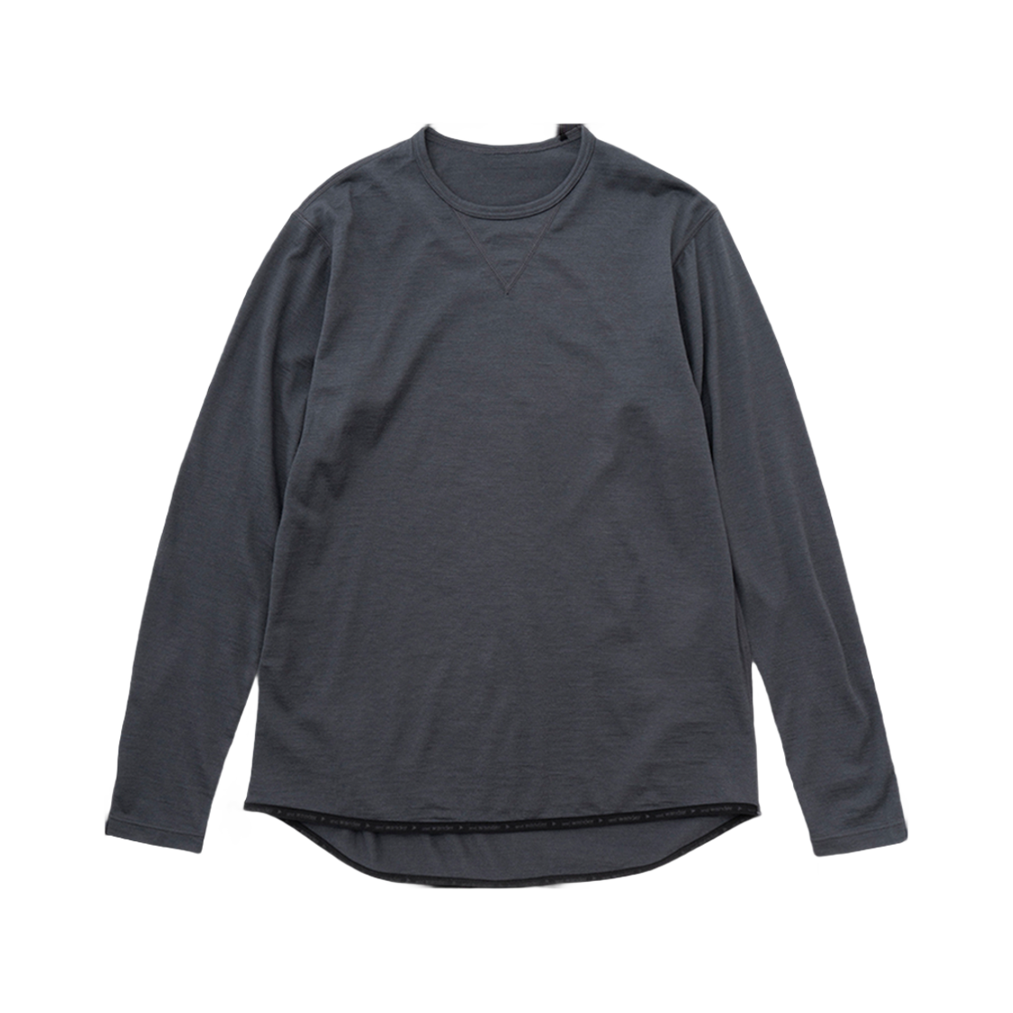 W31D6TR001_GY and wander Merino Base Ls T