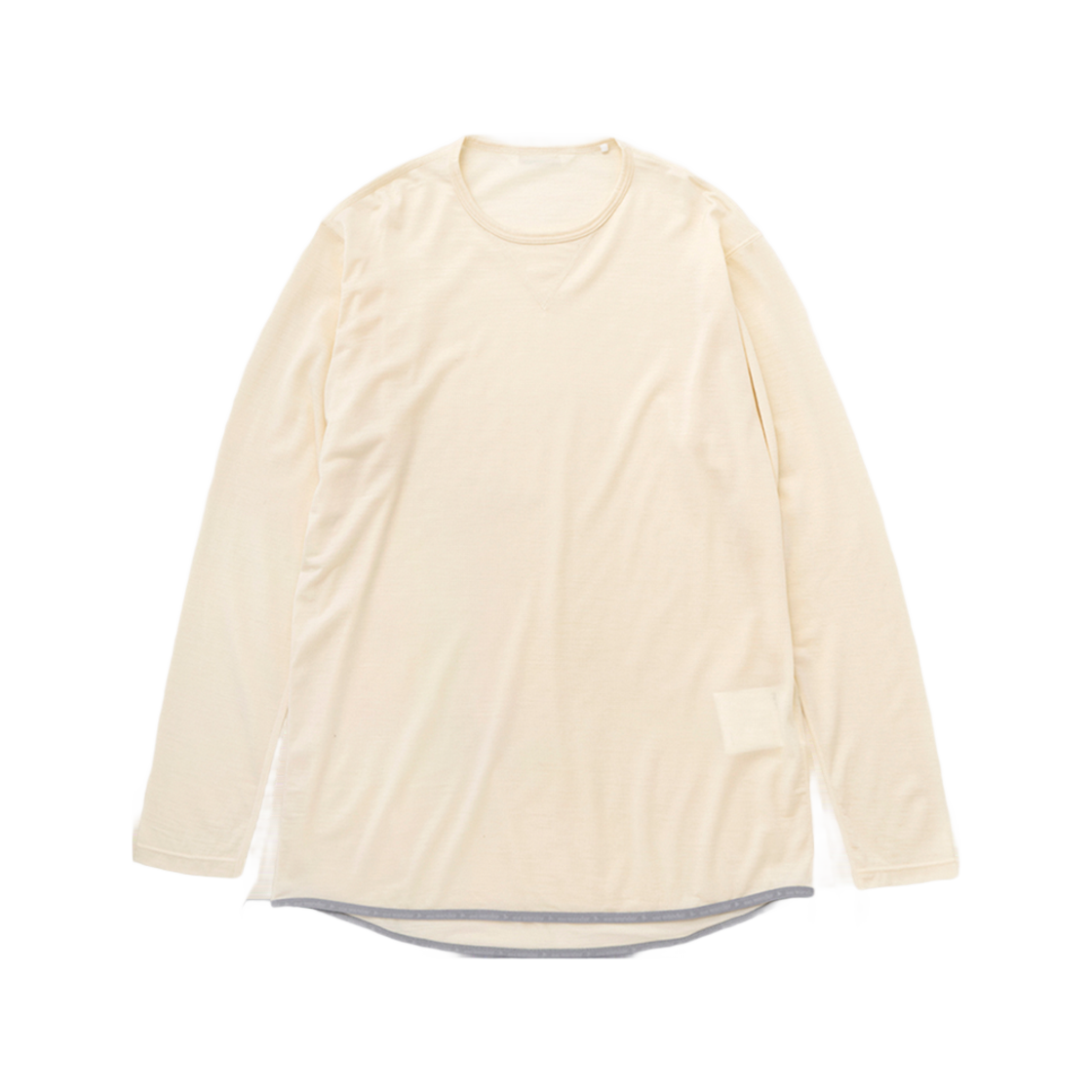 W31D6TR001_WH and wander Merino Base Ls T