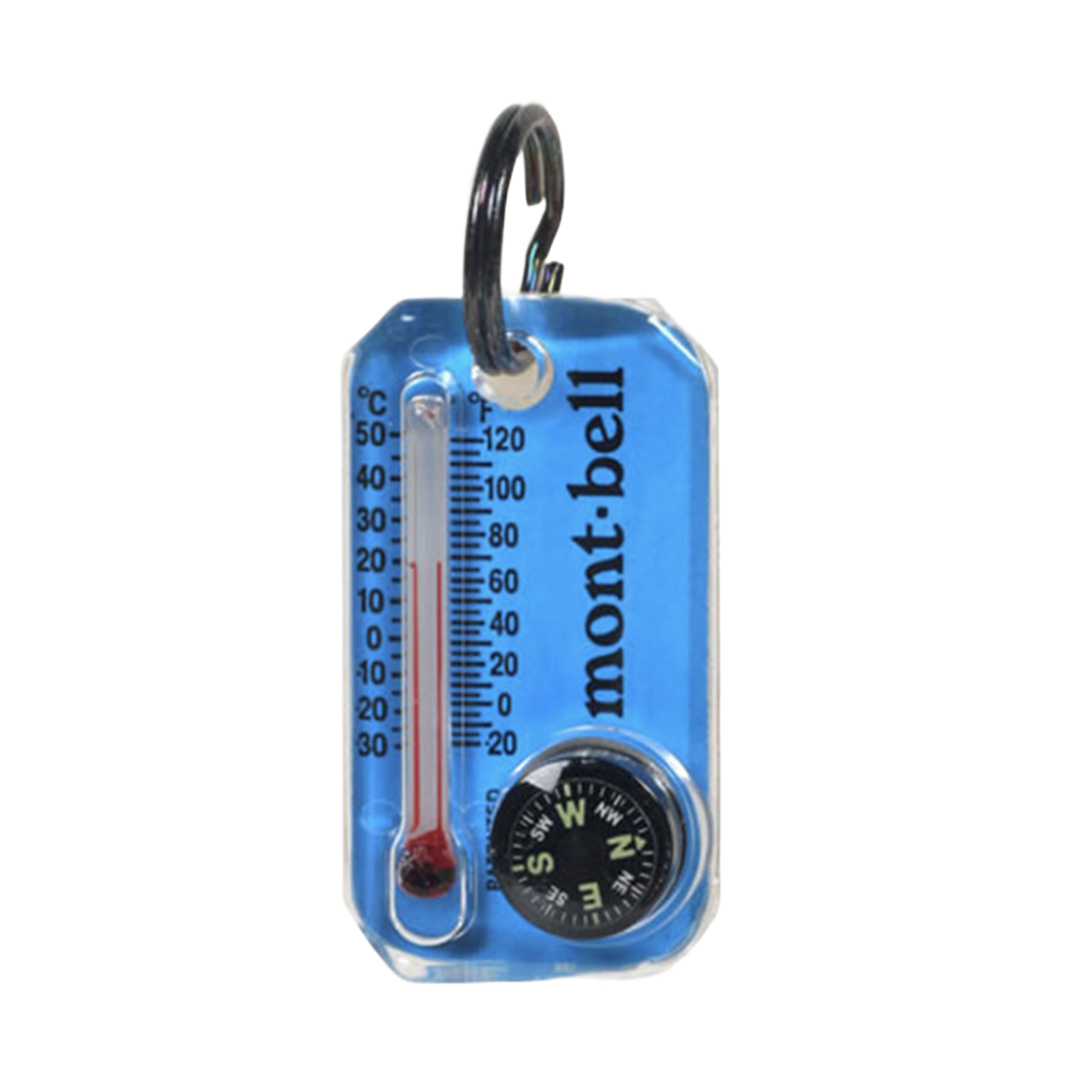 몽벨 써모 컴파스 키링 블루(Montbell Thermo Compass Keyring Blue)