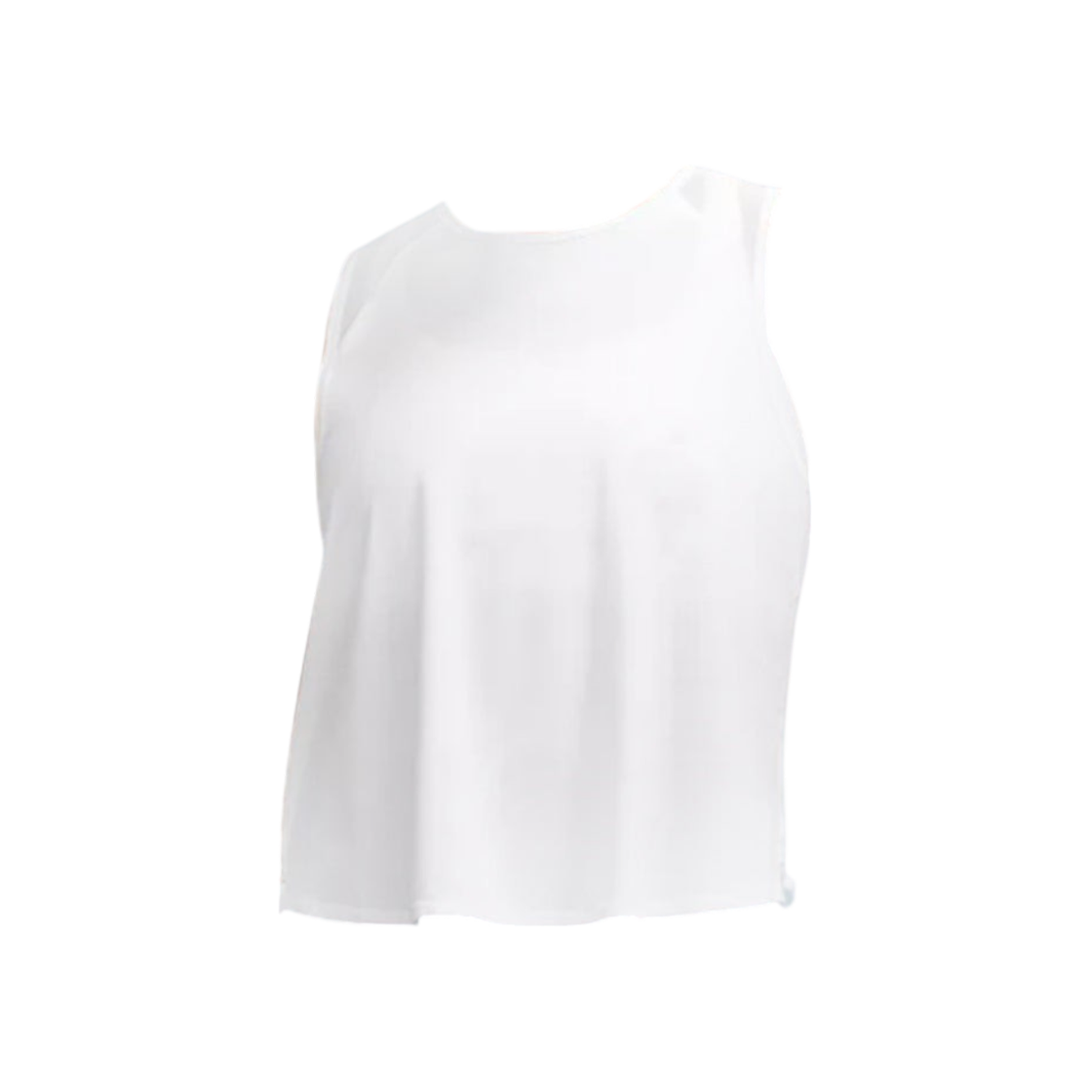 (W) 룰루레몬 스컬프트 크롭 탱크 탑 신치 화이트((W) Lululemon Sculpt Cropped Tank Top Cinch White)