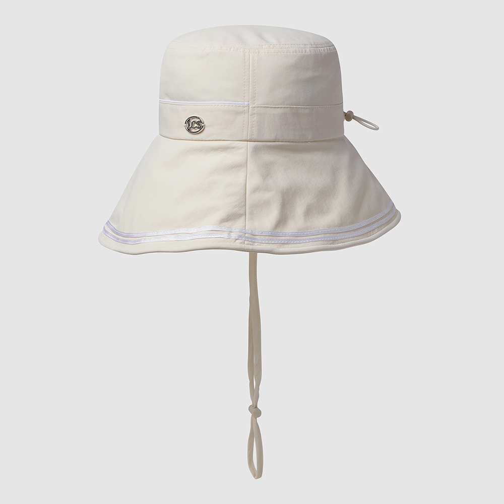 르꼬끄 스포르티브 여성 와이드 버킷햇 - 크림(QQ222WCP42)(le coq sportif Women's Wide Bucket Hat Butter) - 3