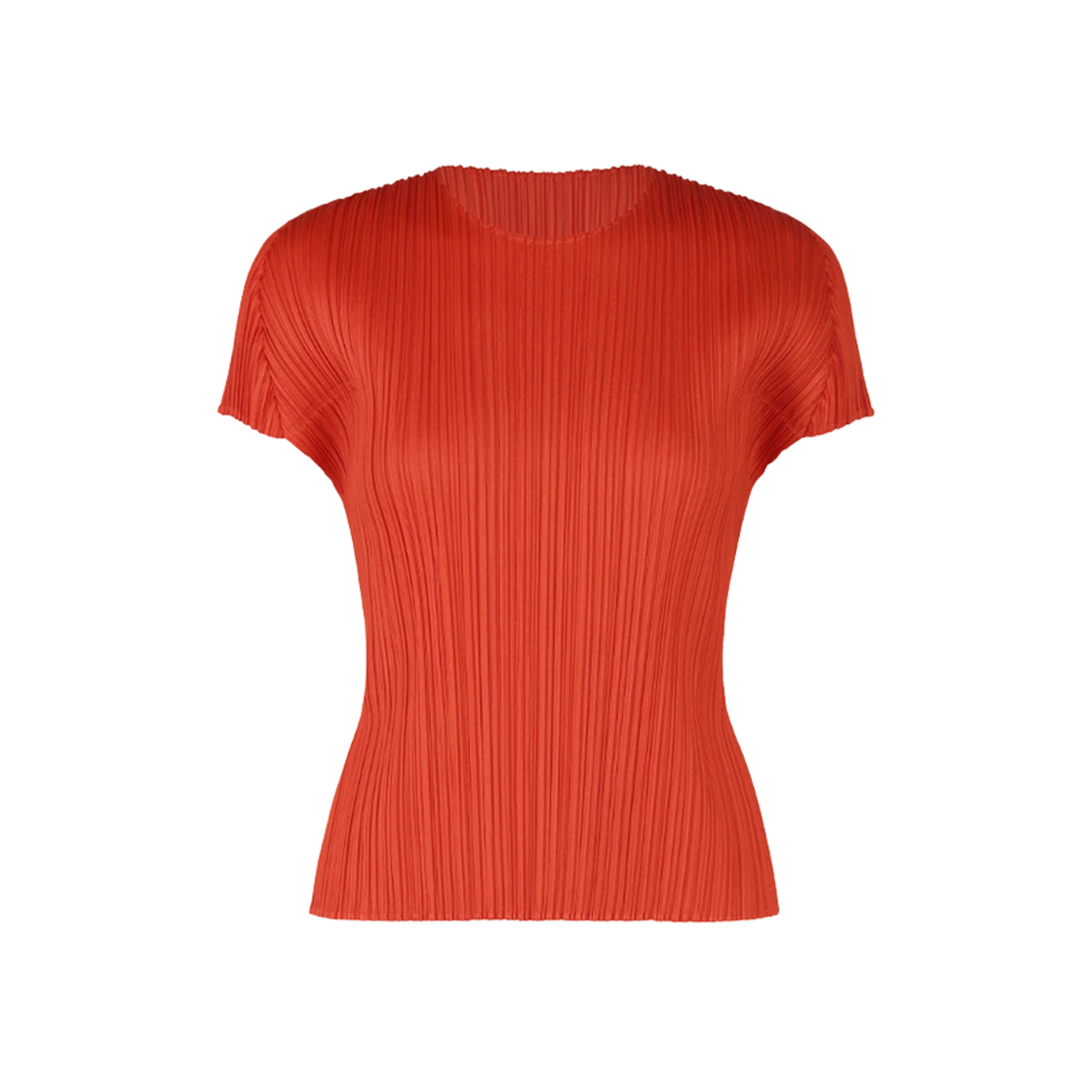 (W) 플리츠 플리즈 이세이 미야케 MC 줄라이 탑 브라이트 레드((W) Pleats Please Issey Miyake MC July Top Bright Red) - 1