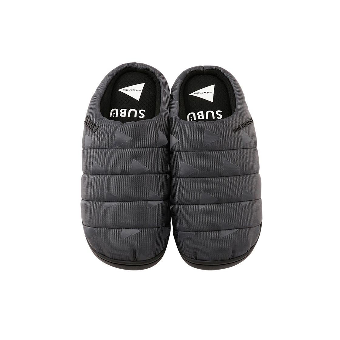 W31D6SE001_GY and wander x subu Triangle JQ Permanent Sandal