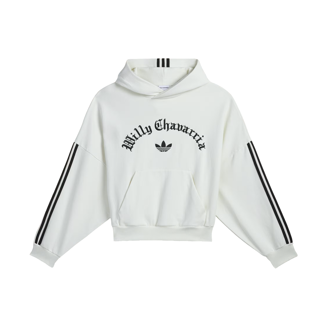 아디다스 x 윌리 차바리아 헤비웨이트 후드 오프 화이트 - US 사이즈(Adidas x Willy Chavarria Heavyweight Hoodie Off White - US Sizing) - 1