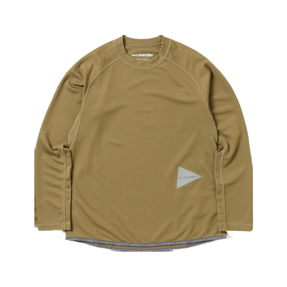 W31D6TR003_BG and wander Dry Jersey Raglan Ls T