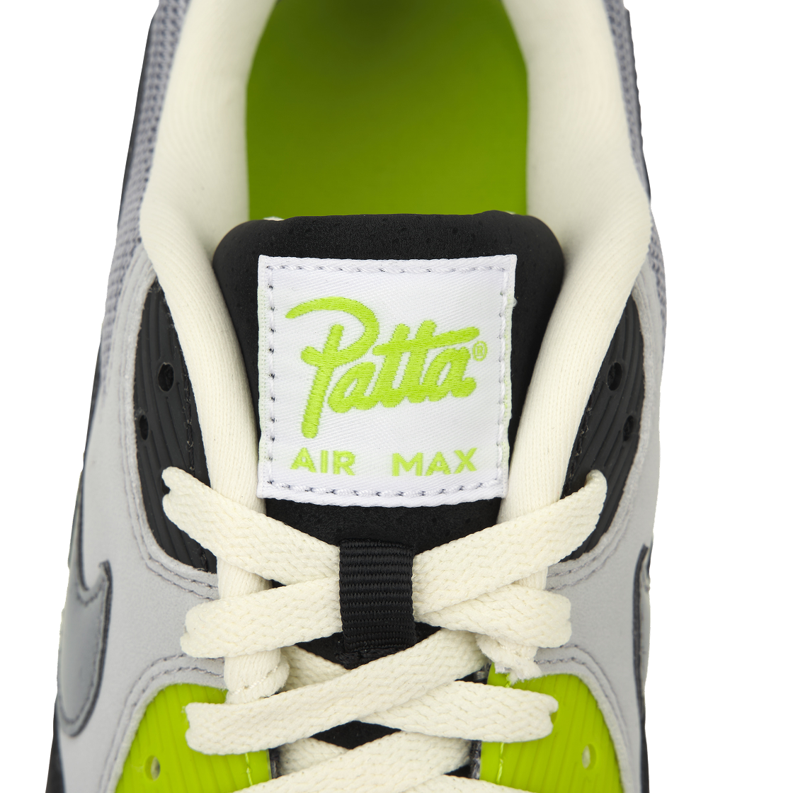 HF8814-001 Nike x Patta Air Max 90 Cyber and Particle Grey - #7