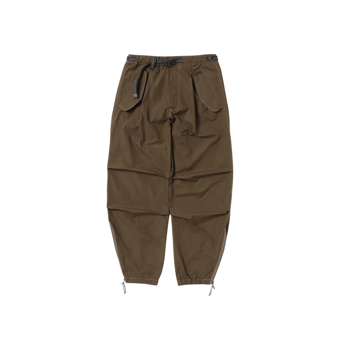 W31D6PT006_KH and wander High Count Cloth Side Zip Hem Pants