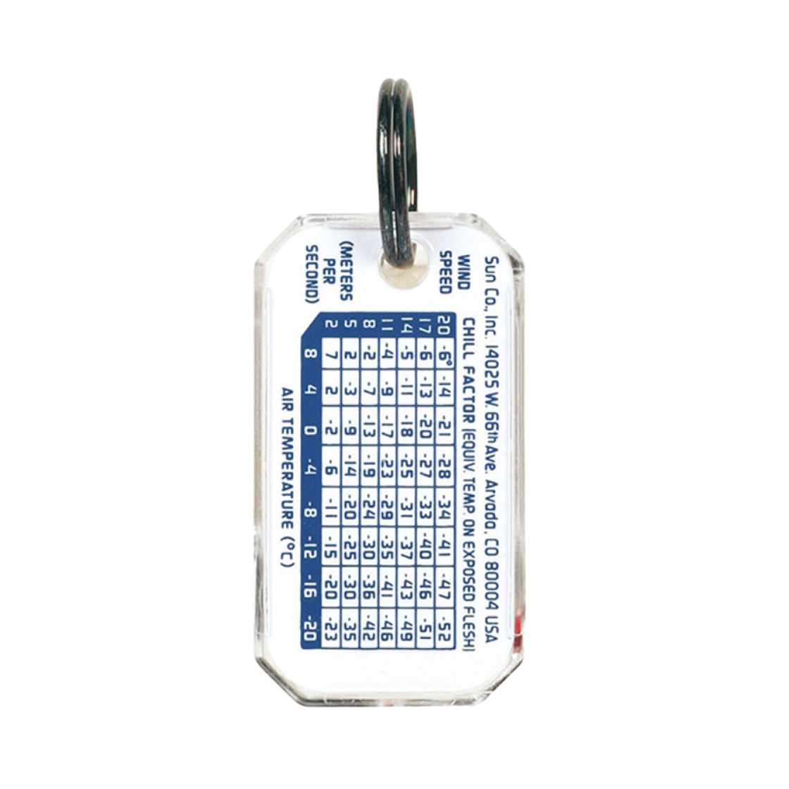 몽벨 써모 컴파스 키링 옐로우(Montbell Thermo Compass Keyring Yellow) - 2