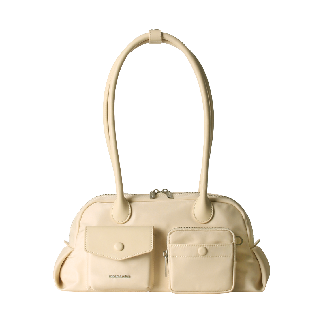 ★ masmarulez★ Chaming Nylon shoulder bagPale lemon 501476 Chaming Nylon shoulder bag_Pale lemon : Masmarulez [마스마룰즈]