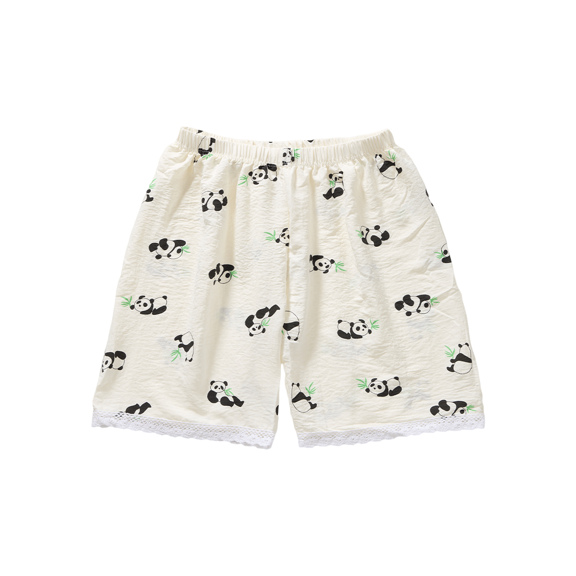 CO-RE-PDA (W) AONE Cool 5 Part Lace Pajama Pants Panda