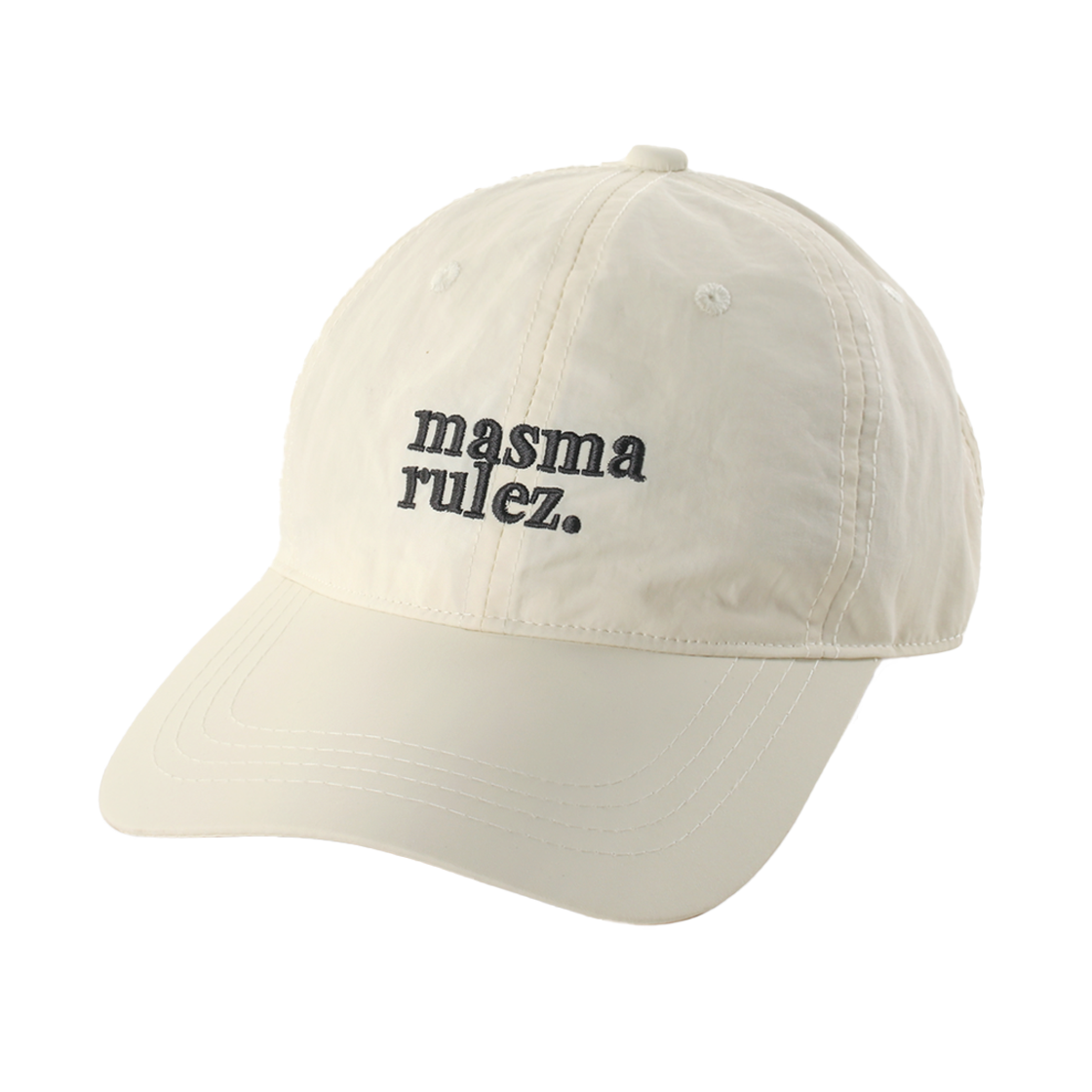 BALLCAPIV MASMARULEZ Msmrz Logo Ball Cap Ivory
