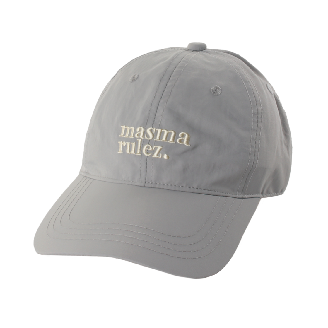 BALLCAPGY MASMARULEZ Msmrz Logo Ball Cap Gray