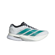 (W) Adidas Adizero Boston 13 Cloud White Pure Teal