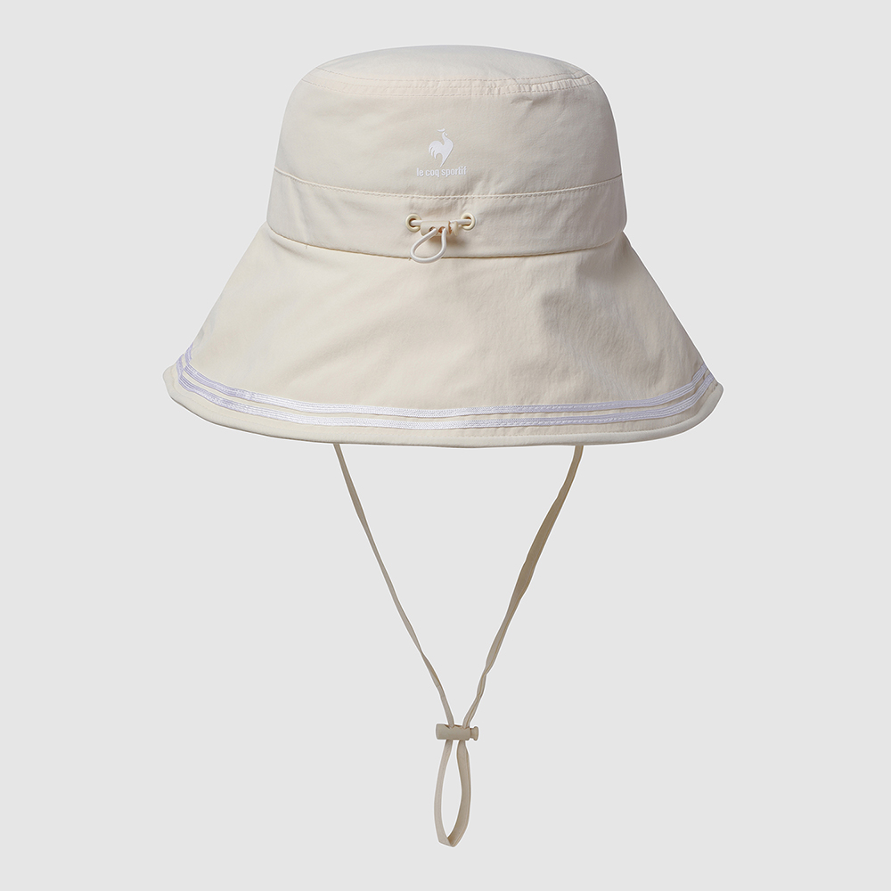 르꼬끄 스포르티브 여성 와이드 버킷햇 - 크림(QQ222WCP42)(le coq sportif Women's Wide Bucket Hat Butter) - 4