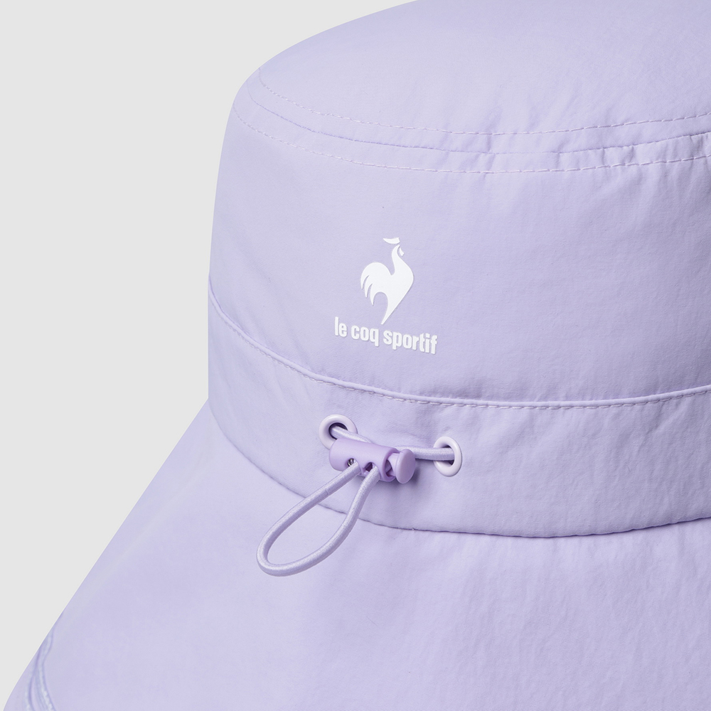 르꼬끄 스포르티브 여성 와이드 버킷햇 - 라벤더(QQ222WCP42)(le coq sportif Women's Wide Bucket Hat Lavender) - 6