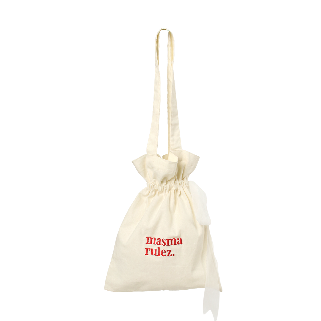 ★masmarulez★ Ribbon eco bagmint MUSINSA | MASMARULEZ Ribbon eco bag_mint