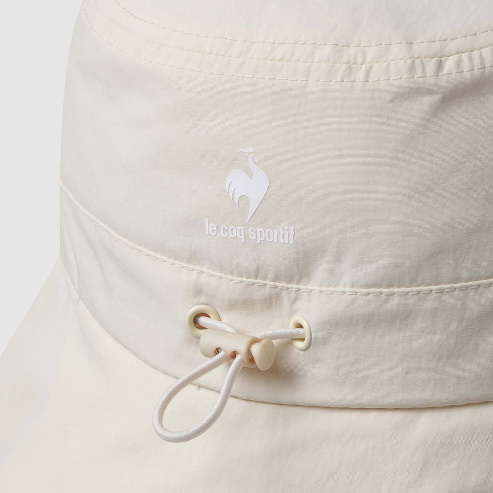 르꼬끄 스포르티브 여성 와이드 버킷햇 - 크림(QQ222WCP42)(le coq sportif Women's Wide Bucket Hat Butter) - 6