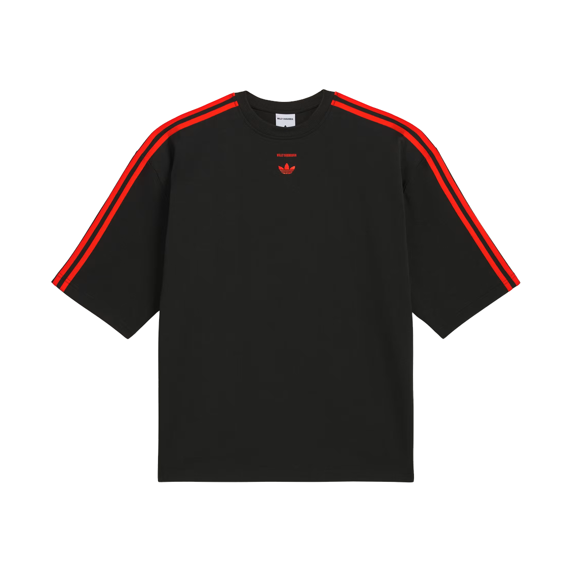 JW1447 Adidas x Willy Chavarria Chavarria Signature T-Shirt Black - KR Sizing - #2