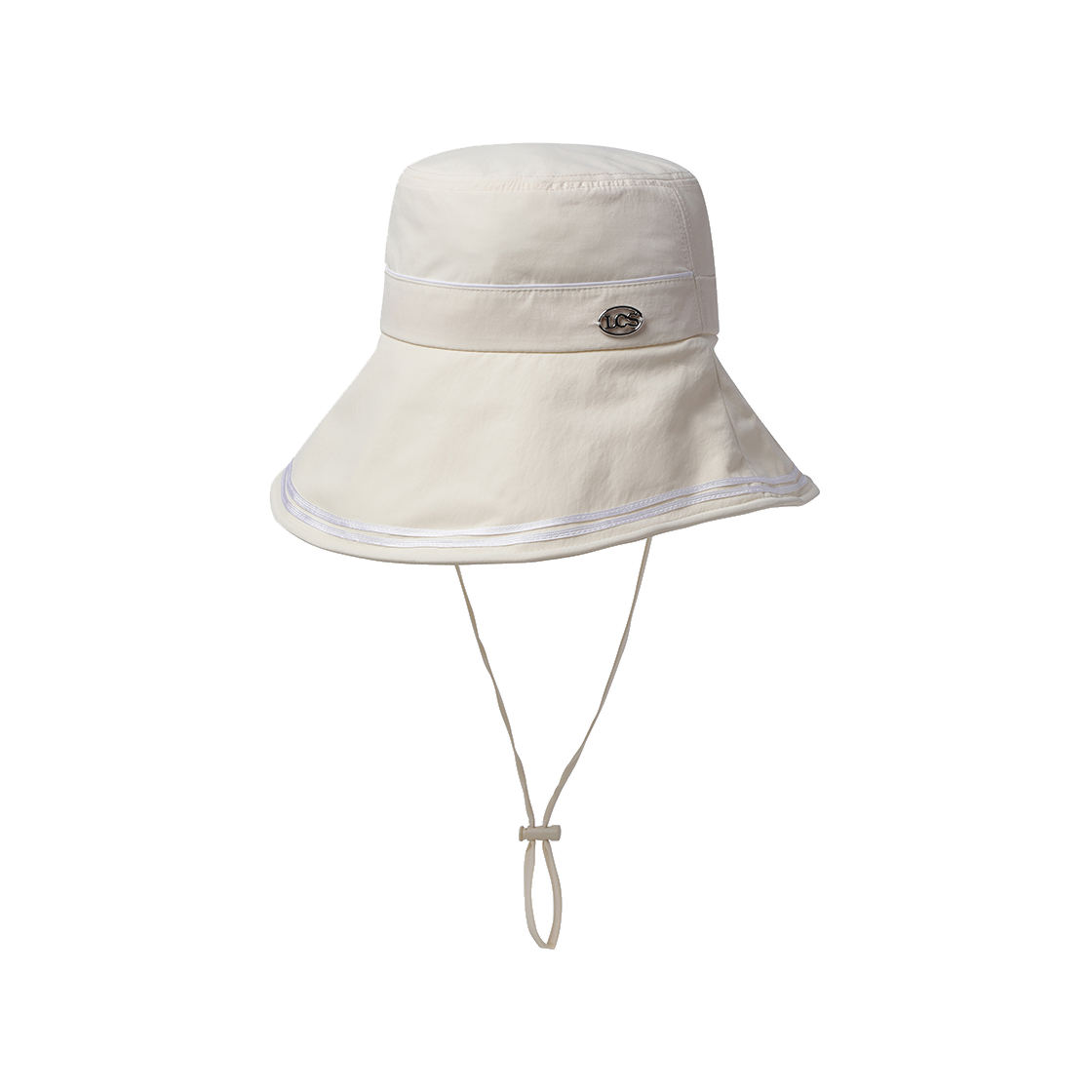 르꼬끄 스포르티브 여성 와이드 버킷햇 - 크림(QQ222WCP42)(le coq sportif Women's Wide Bucket Hat Butter) - 1