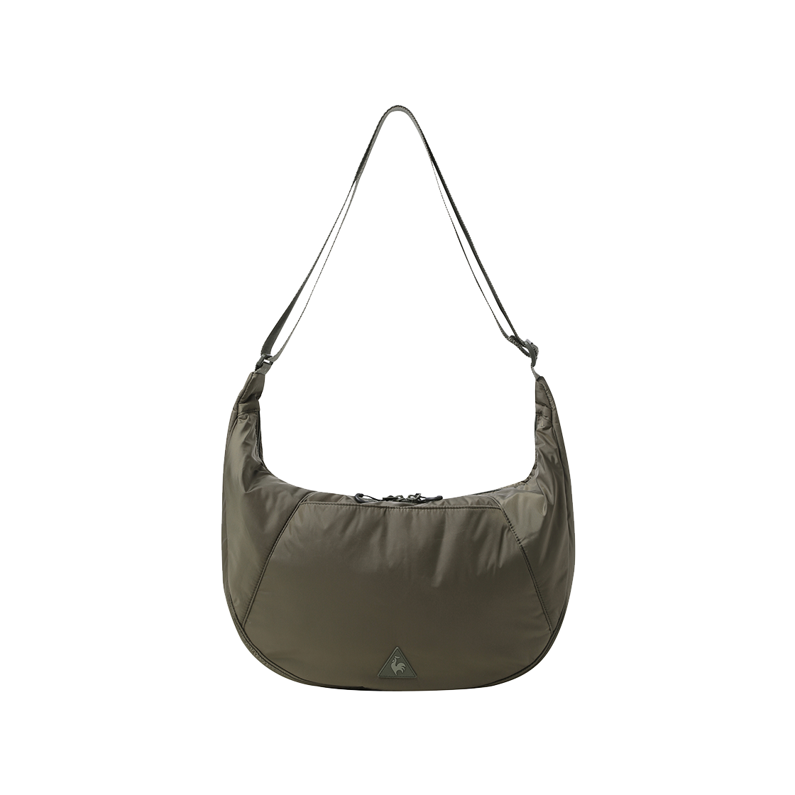 QQ323ABG73_SKK0 le coq sportif Unisex Hobo Cross Bag Soft Khaki