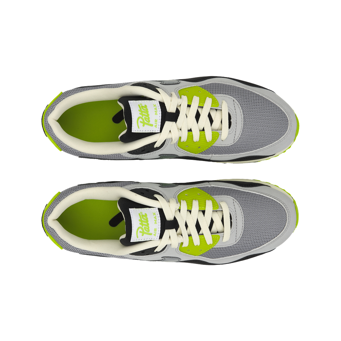 HF8814-001 Nike x Patta Air Max 90 Cyber and Particle Grey - #5