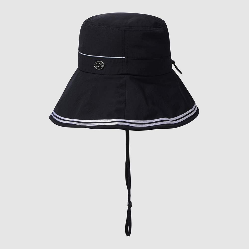 르꼬끄 스포르티브 여성 와이드 버킷햇 - 블랙(QQ222WCP42)(le coq sportif Women's Wide Bucket Hat Black) - 3