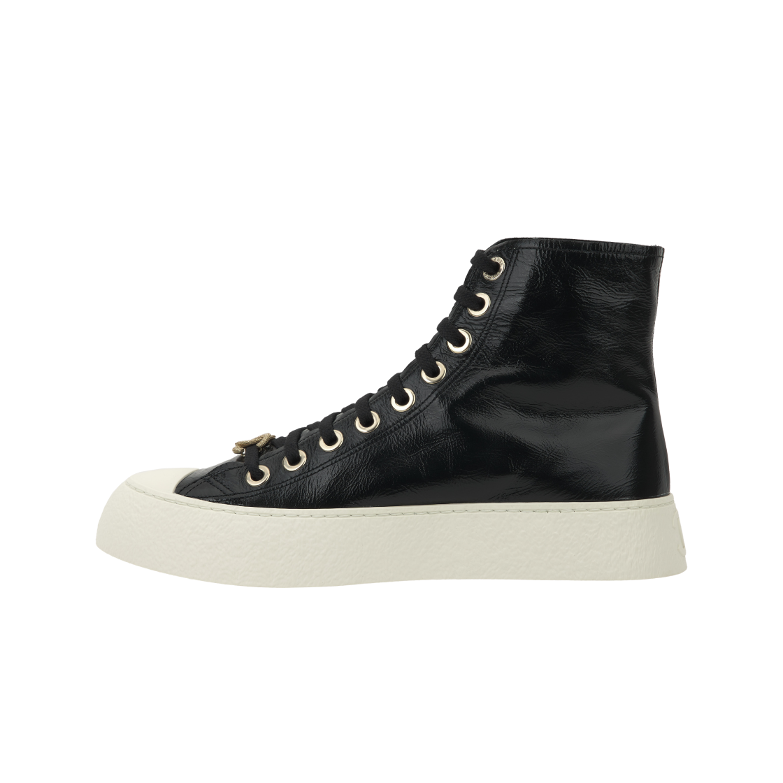 (W) 샤넬 스니커즈 카프스킨 & 블랙((W) Chanel Sneakers Calfskin & Black) - 3