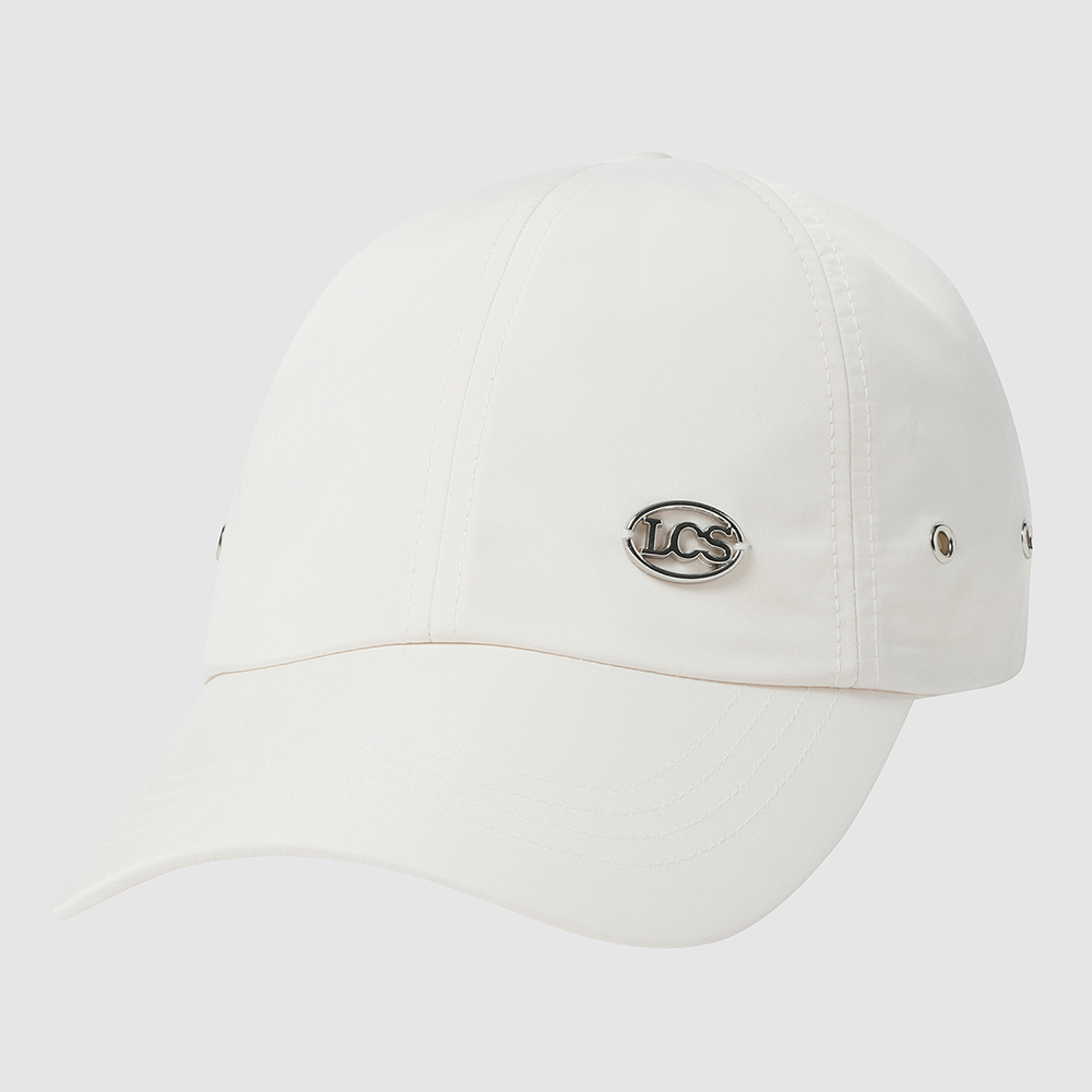 르꼬끄 스포르티브 우먼스 샤틴 볼캡 - 화이트(QQ222WCP41)(le coq sportif Women's Satin Ball Cap Cream) - 2