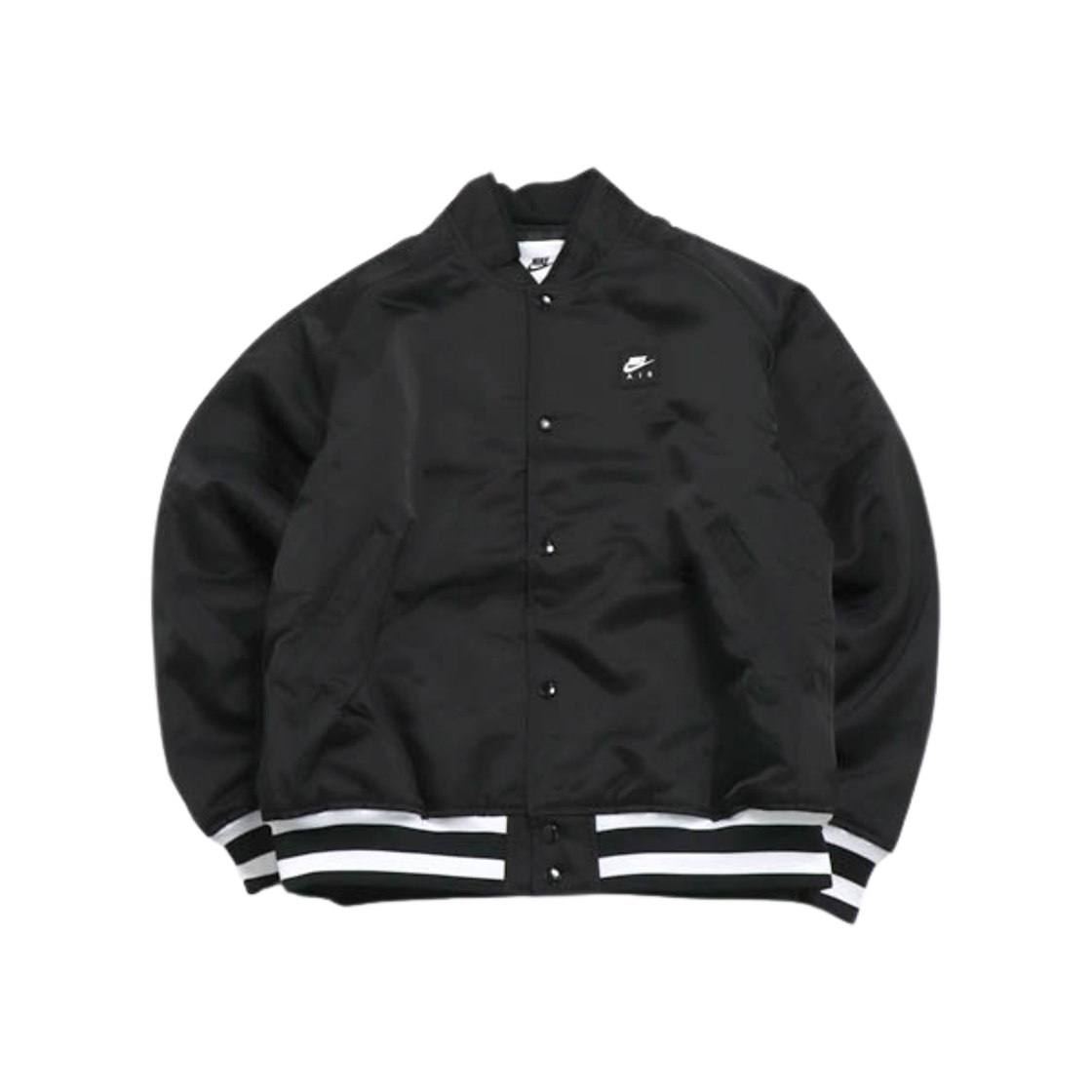 나이키 에어 바시티 자켓 블랙 화이트 - US/EU(Nike Air Varsity Jacket Black White - US/EU)