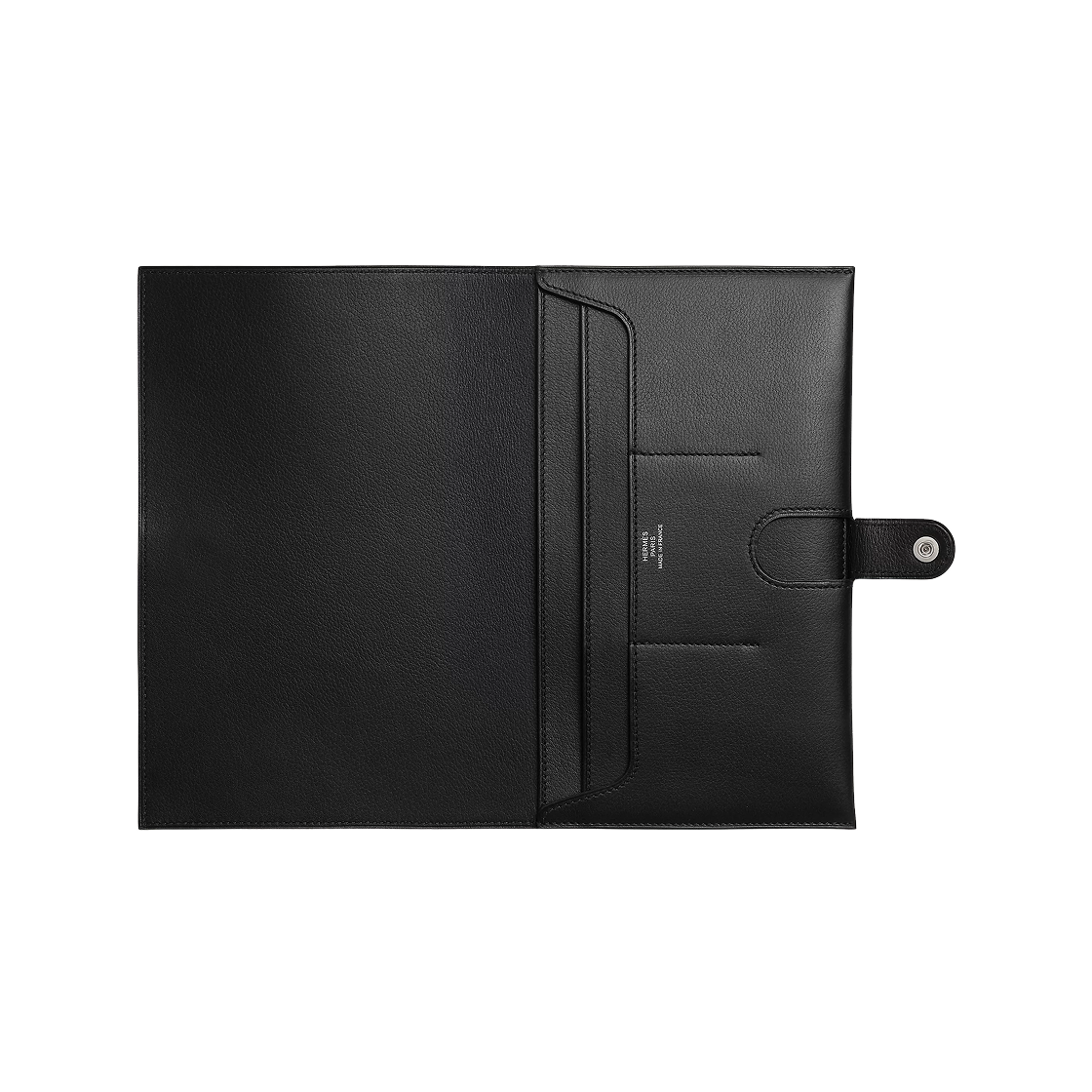 에르메스 R.M.S 뚜떵맹 월렛 에버그레인 & 팔라듐 하드웨어 누아(Hermes R.M.S Toutenmain Wallet Evergrain & Palladium Noir) - 2
