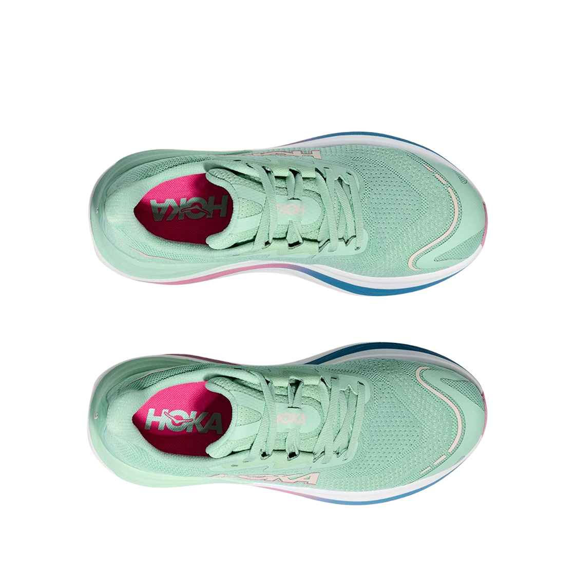 (W) 호카 스카이워드 X 제이다이트 드라이드 로즈((W) Hoka Skyward X Jadeite Dried Rose) - 2
