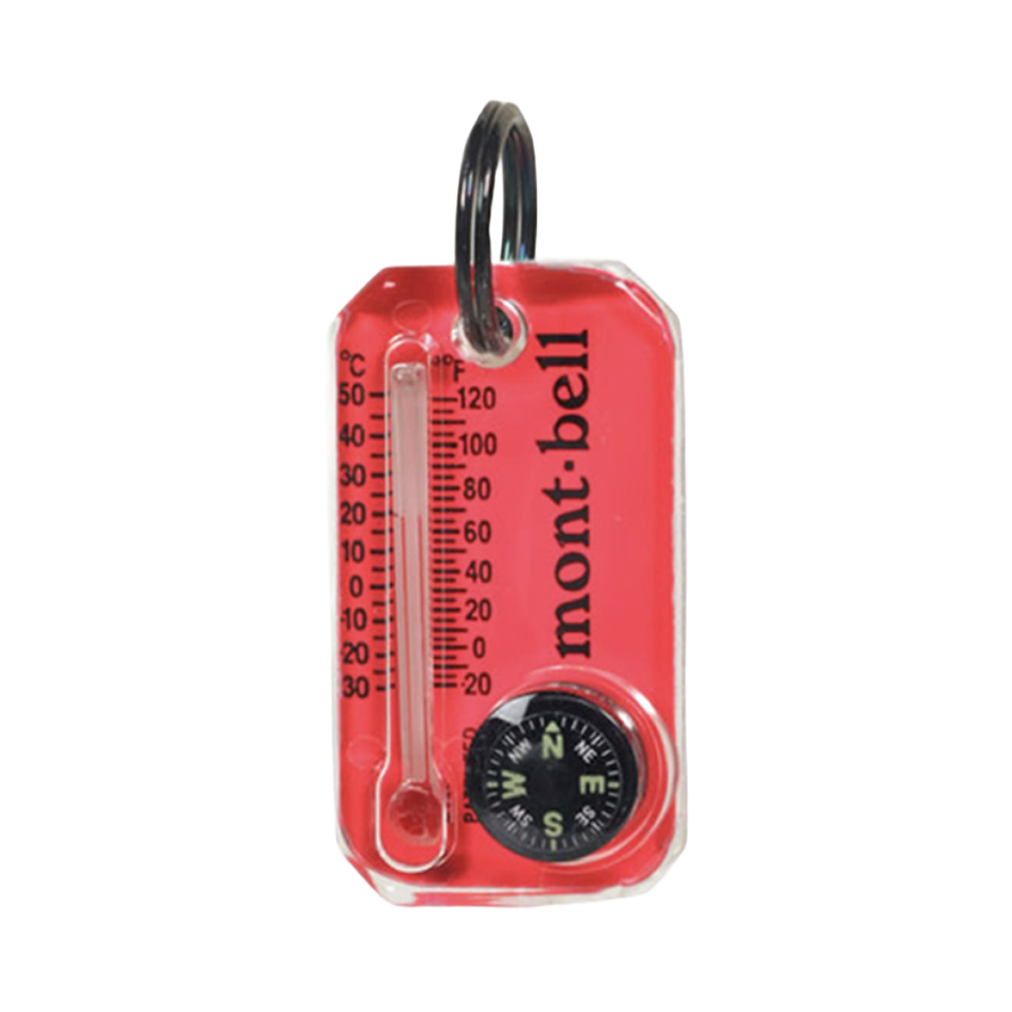 JBEHXUEX454 Montbell Thermo Compass Keyring Pink