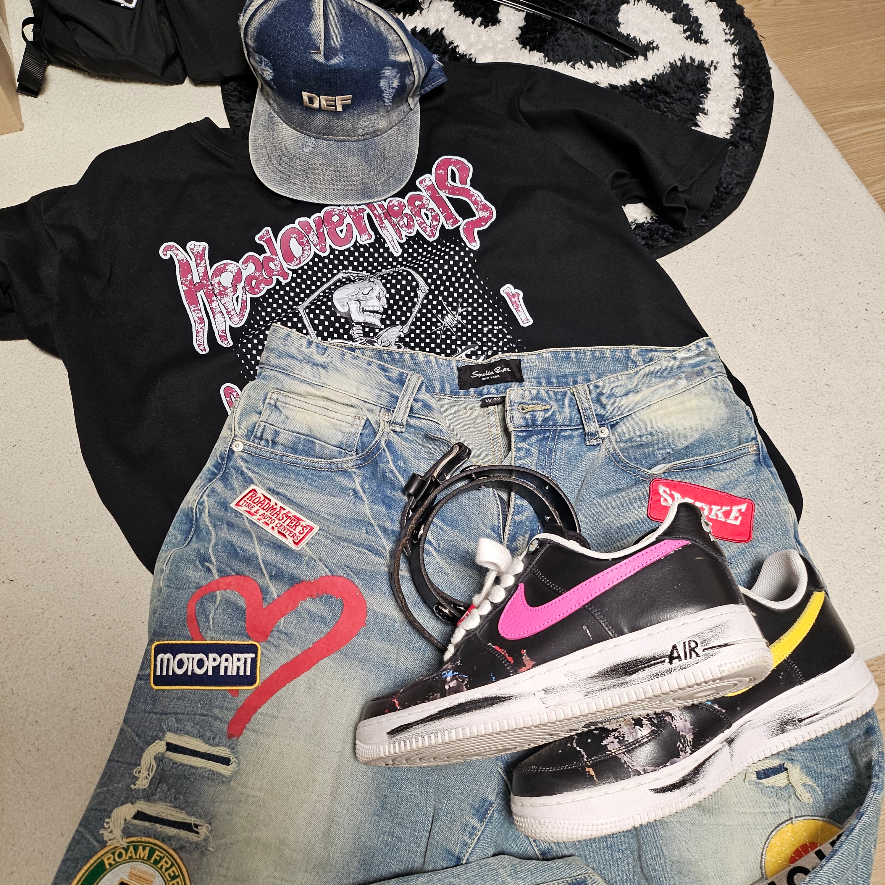 Diesel Dx1509 Stainless Steel Chain Necklace Silver, Nike x Peaceminusone Air Force 1 Low Para-Noise 3.0 Black and Multicolor 착용 스타일 - 6