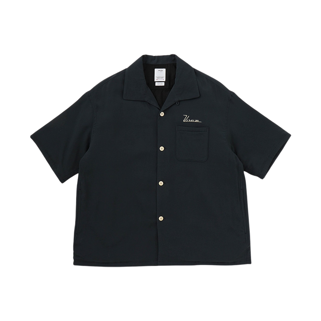 비지빔 그레이슨 다운 숏슬리브 셔츠 블랙(Visvim Grayson Down S/S Shirt Black)