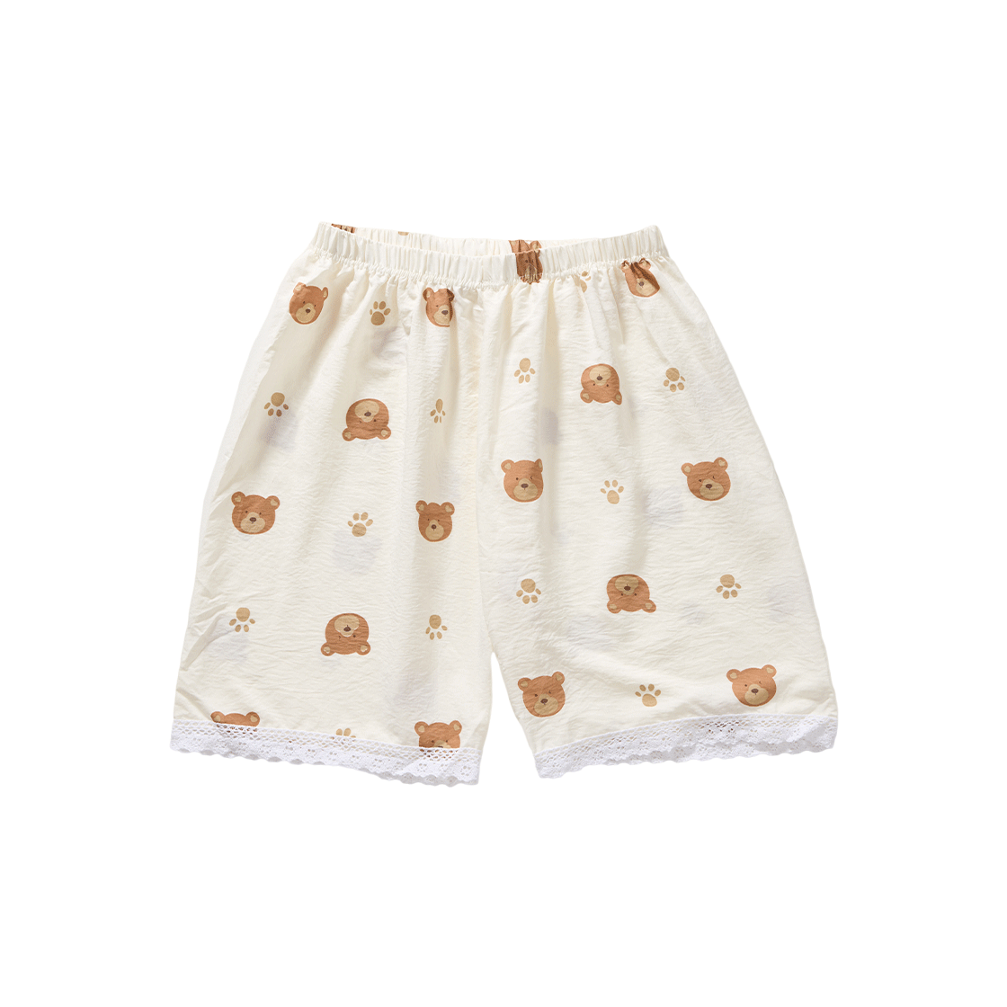 CO-RE-BAR (W) AONE Cool 5 Part Lace Pajama Pants Bear