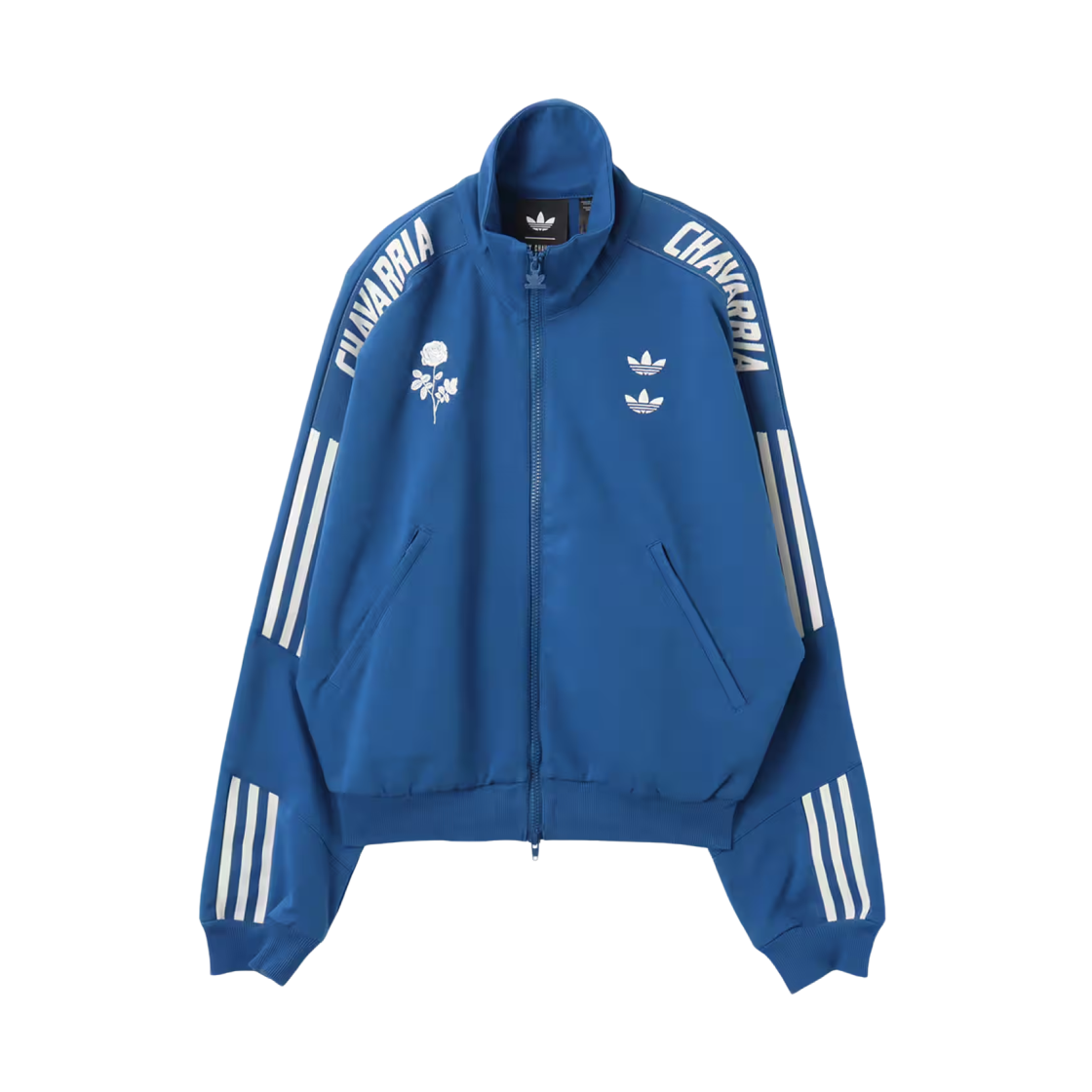 아디다스 x 윌리 차바리아 니트 트랙 자켓 다크 마린 - KR 사이즈(Adidas x Willy Chavarria Knit Track Jacket Dark Marine - KR Sizing)