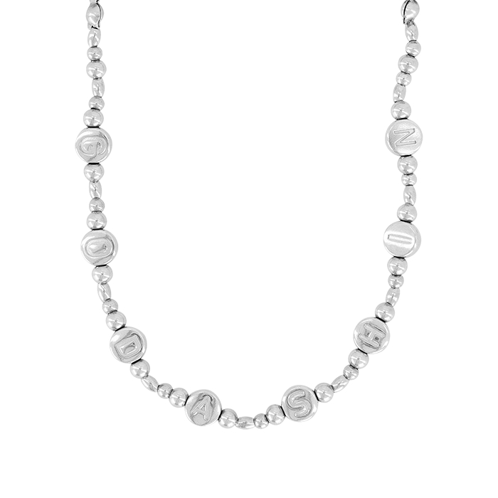 GDS51RUNE03SV [KREAM 단독] GODASHIN Chain Layered Necklace - #3