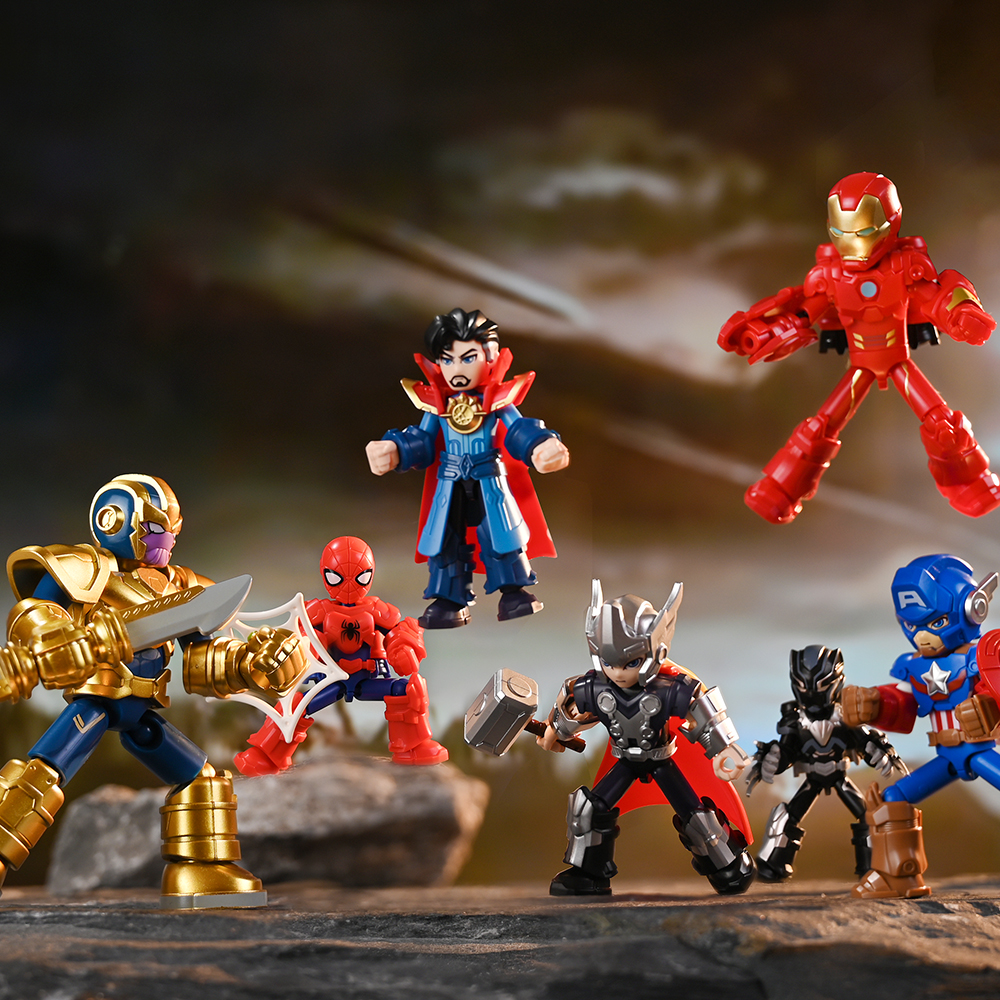 큐만 마블 미니피규어 랜덤팩 8종 세트(QMAN MARVEL Mini Figure Random Pack 8 Kinds Set) - 2