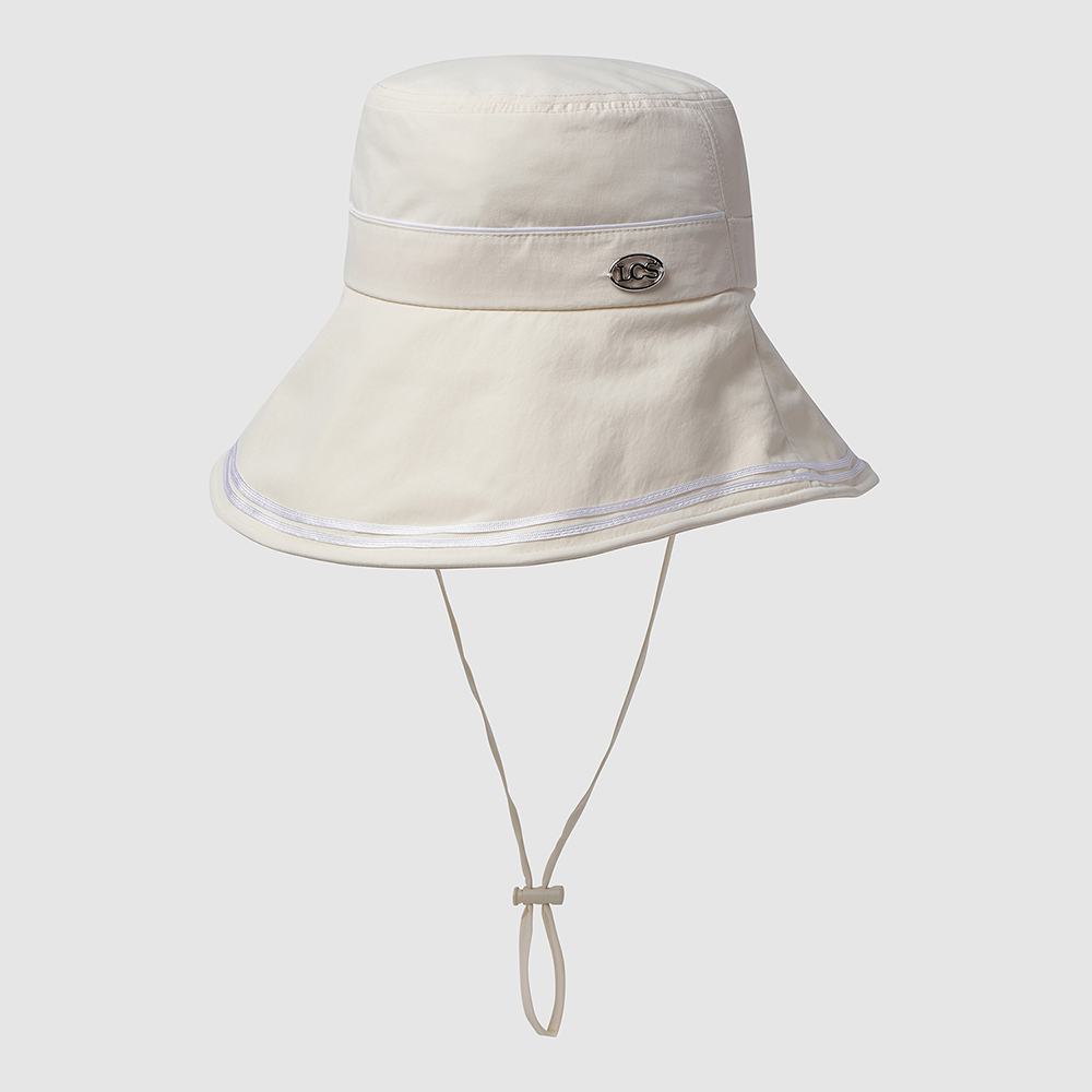르꼬끄 스포르티브 여성 와이드 버킷햇 - 크림(QQ222WCP42)(le coq sportif Women's Wide Bucket Hat Butter) - 2