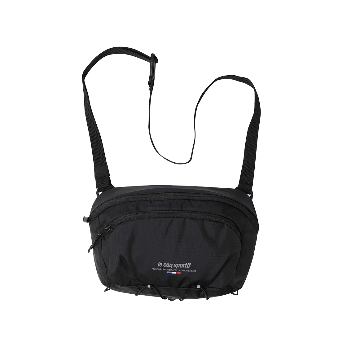 QQ323ABG72_BLK0 le coq sportif Nuvo Sports Cross Bag Black