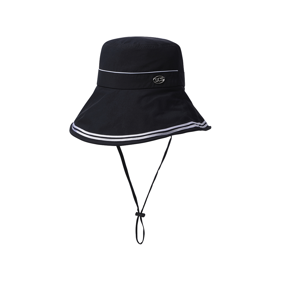 르꼬끄 스포르티브 여성 와이드 버킷햇 - 블랙(QQ222WCP42)(le coq sportif Women's Wide Bucket Hat Black) - 1