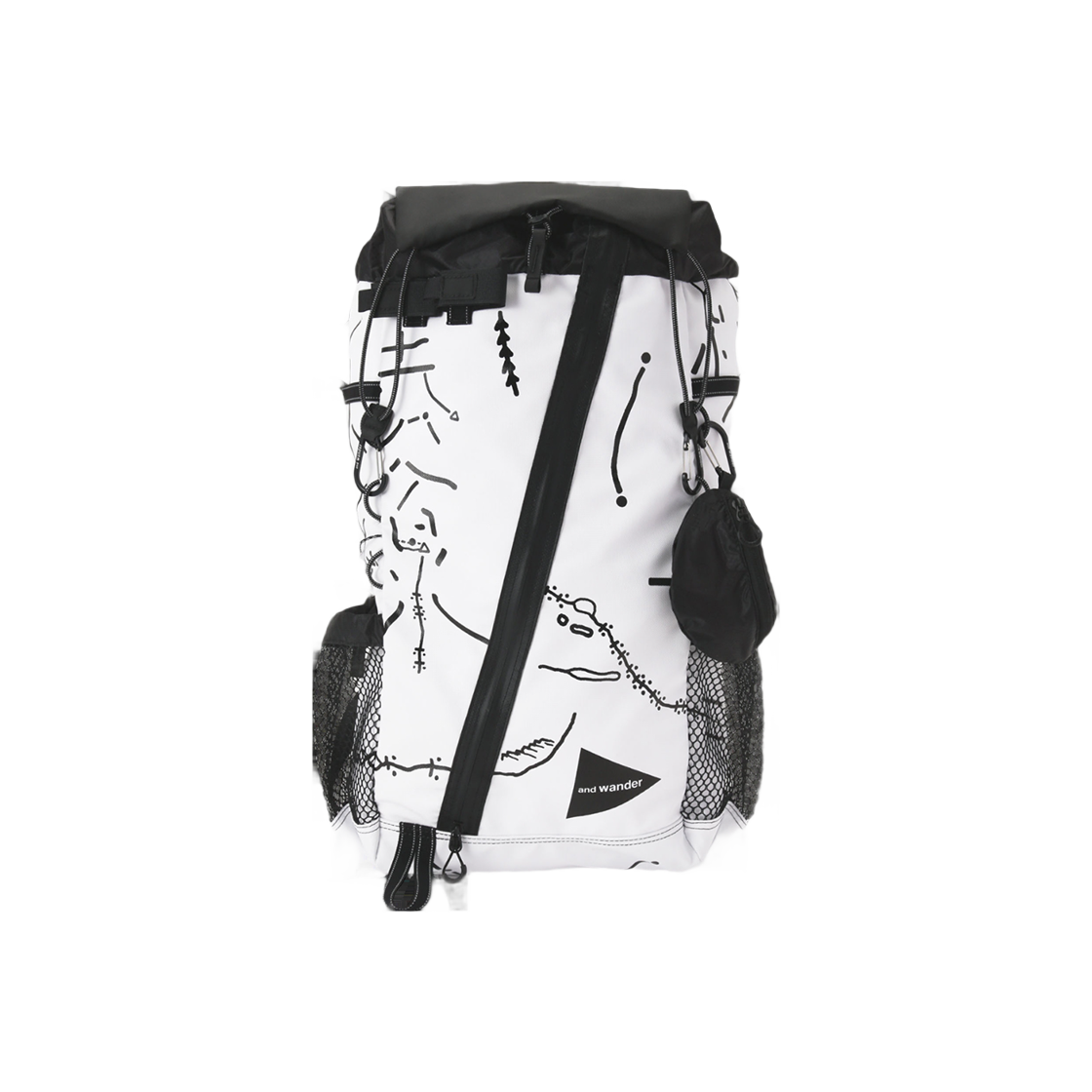 W31D6BG014_WH and wander Daijiro Ohara Map Key 30L Backpack