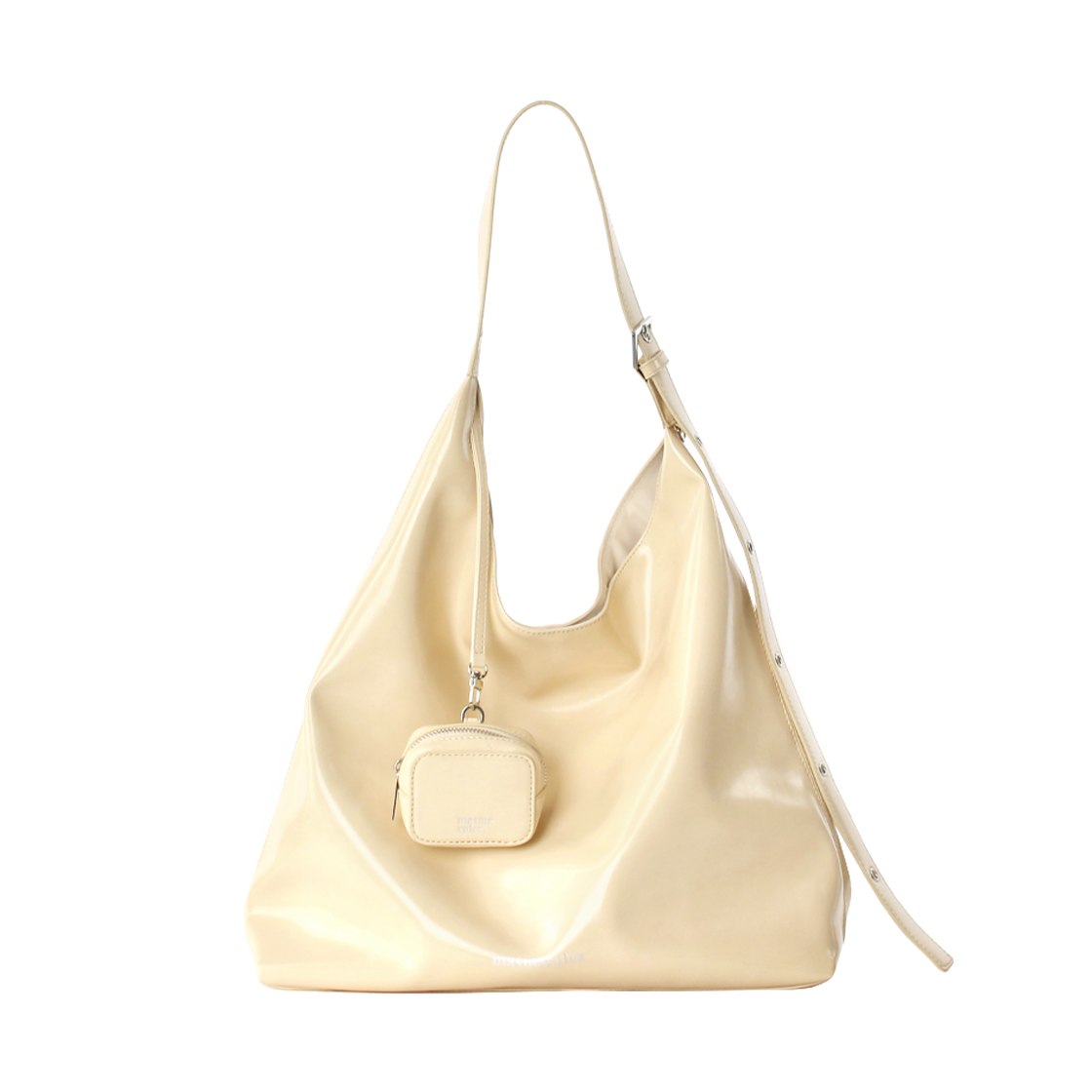 ★masmarulez★ Pouch Set Bella Leather Shoulder BagMocha bro MUSINSA | MASMARULEZ [INT][POUCH SET] Bella Leather Shoulder