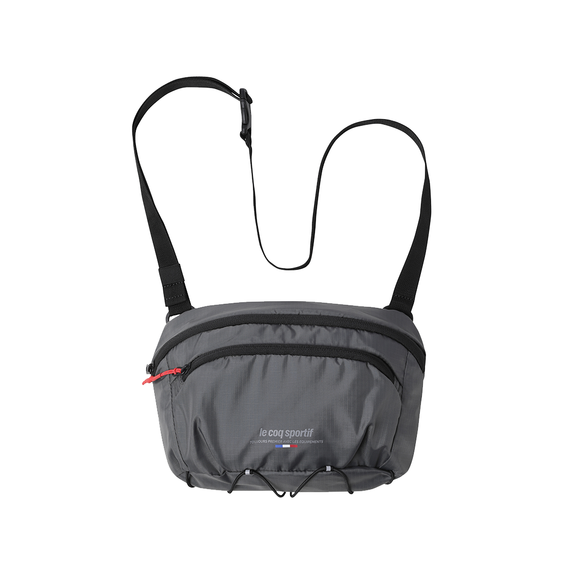 QQ323ABG72_GRY0 le coq sportif Nuvo Sports Cross Bag Gray