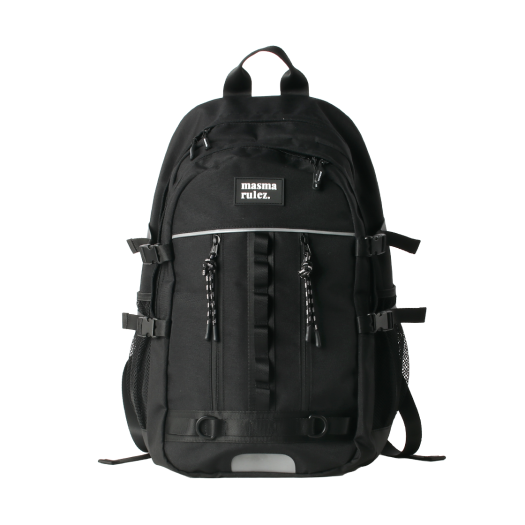 ◆masmarulez◆ Twin zipper mesh backpackBlack 5013286271 Twin zipper mesh backpack_Black : Masmarulez [마스마룰즈]