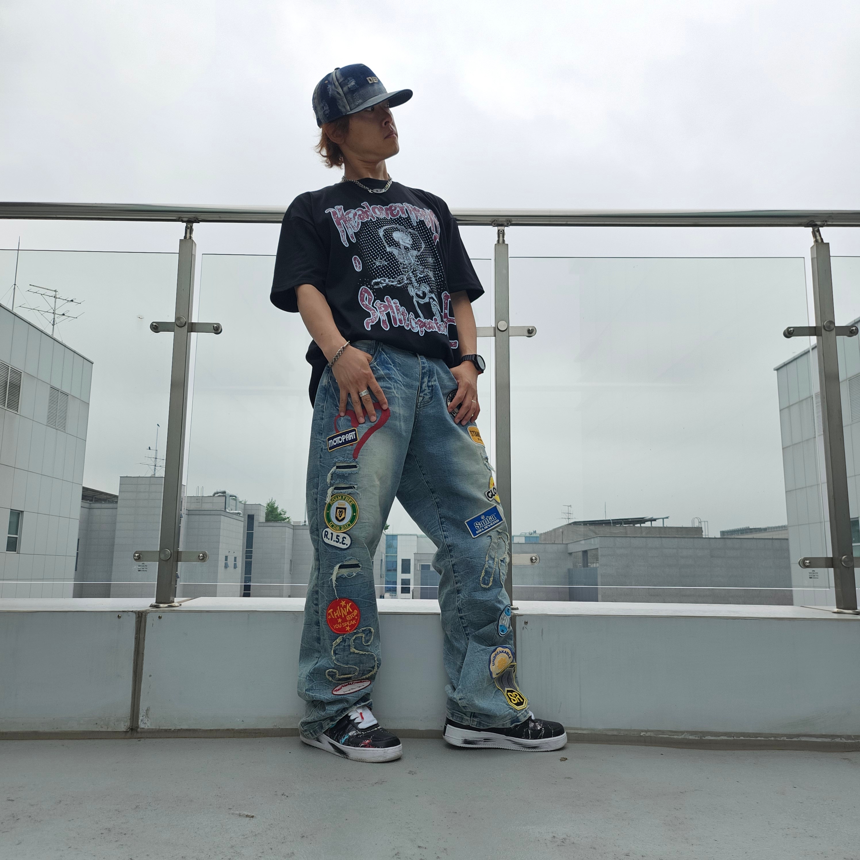 Diesel Dx1509 Stainless Steel Chain Necklace Silver, Nike x Peaceminusone Air Force 1 Low Para-Noise 3.0 Black and Multicolor 착용 스타일 - 3