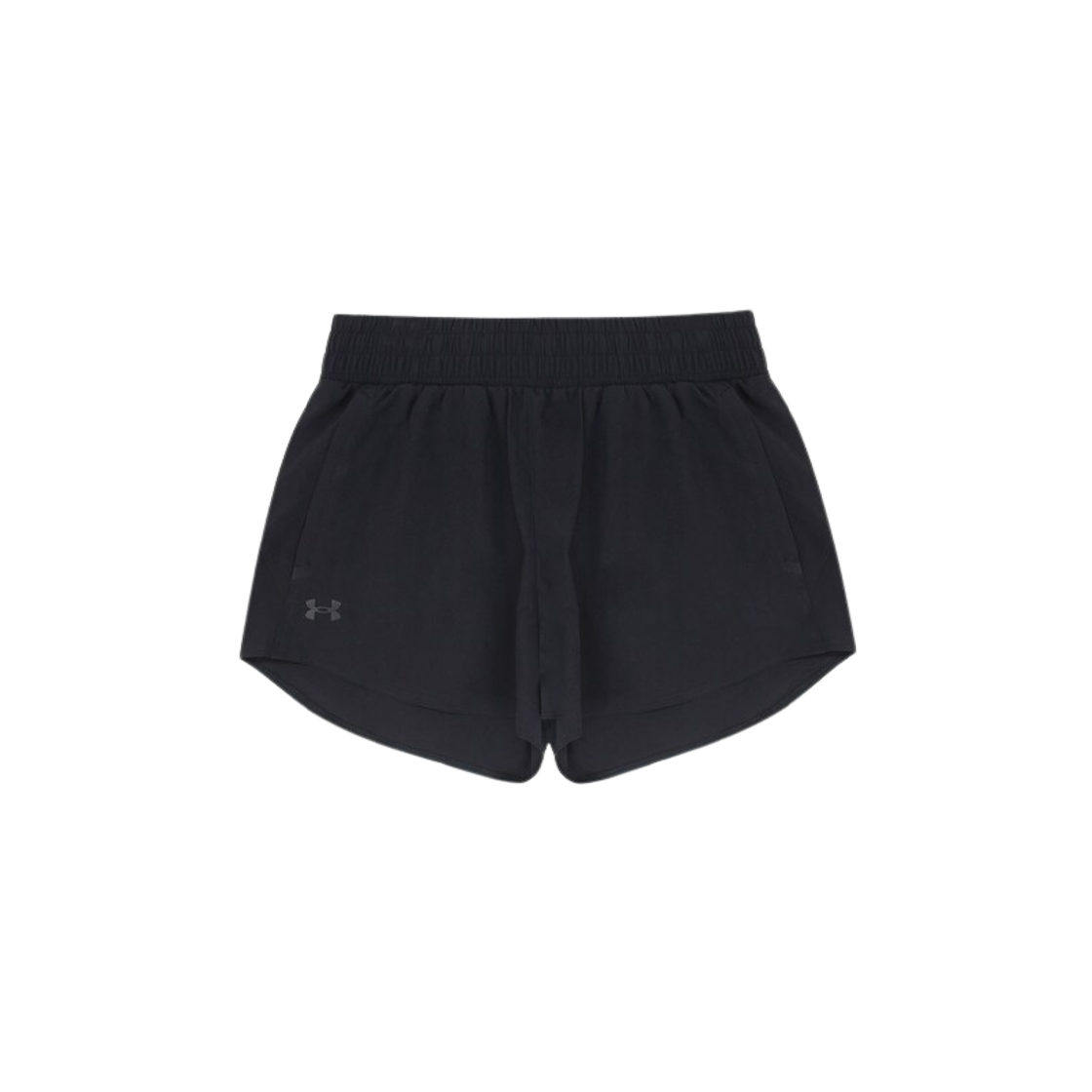 (W) 언더아머 UA 플렉스 3인치 쇼츠 블랙((W) Under Armour UA Flex 3 Inch Shorts Black)