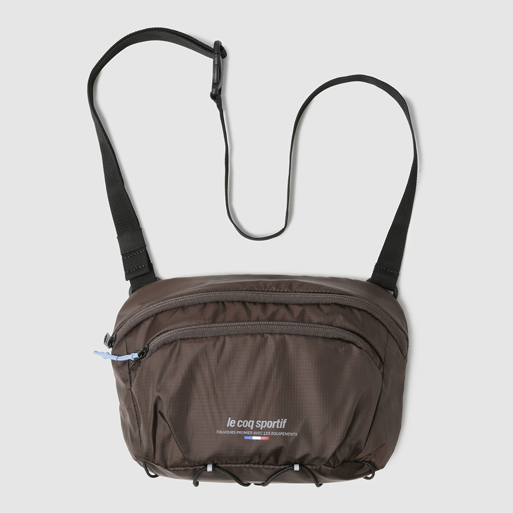 르꼬끄 스포르티브 누보 스포츠 크로스백 - 브라운(QQ323ABG72)(le coq sportif Nuvo Sports Cross Bag Brown) - 2